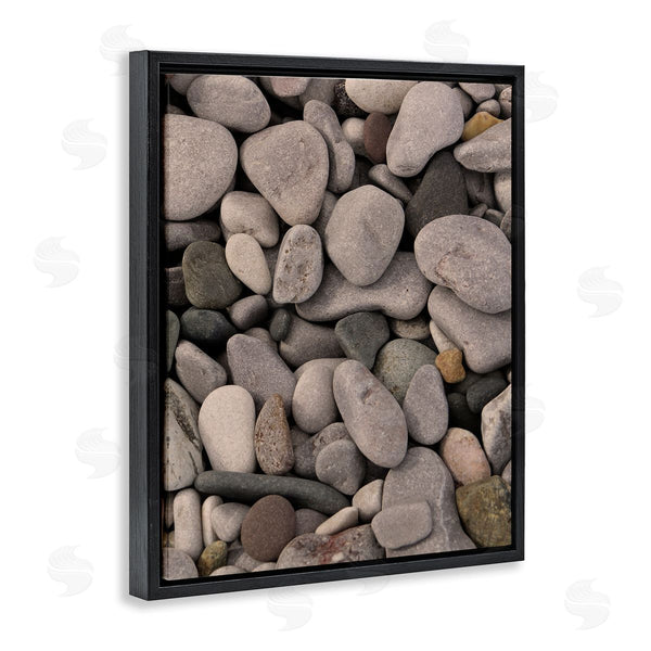 Stupell Industries Stupell Studio | Various Beach Pebbles Composition Wall Art