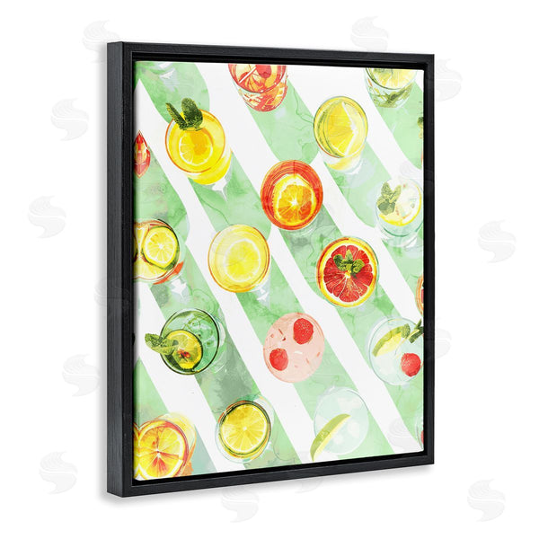 Stupell Industries Stupell Studio | Various Cocktails Aerial View