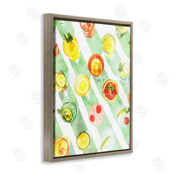 Stupell Industries Stupell Studio | Various Cocktails Aerial View