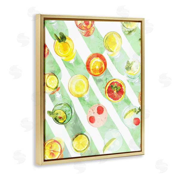 Stupell Industries Stupell Studio | Various Cocktails Aerial View