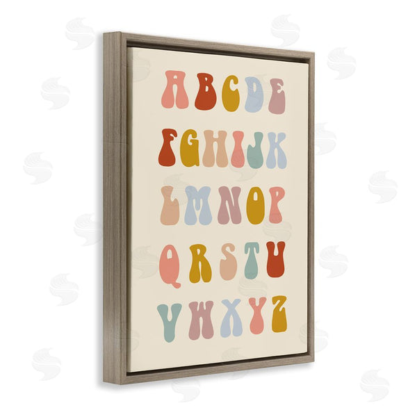 Stupell Industries Stupell Studio | Vintage Alphabet Letters Wall Art