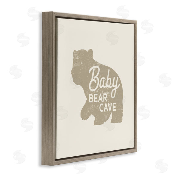 Stupell Industries Stupell Studio | Vintage Baby Bear Cave Wall Art