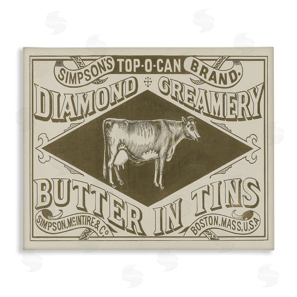 stupell industries Stupell Studio | Vintage Creamery Advertisement Wall Art