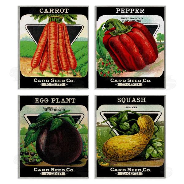 Stupell Industries Stupell Studio | Vintage Farm Garden Vegetables Wall Art