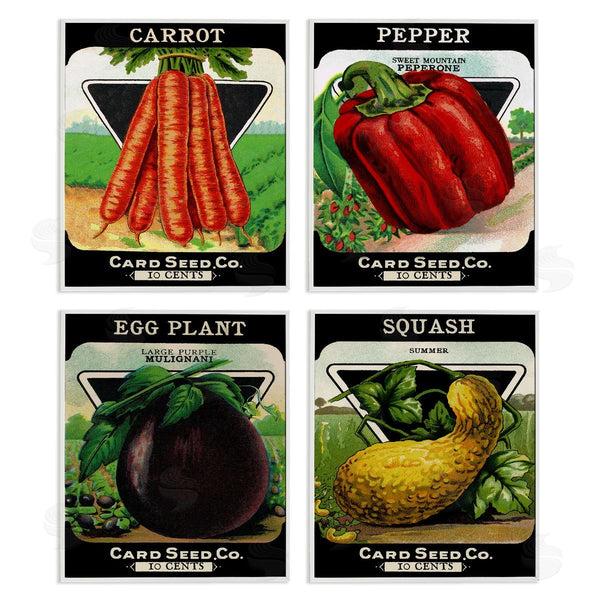 Stupell Industries Stupell Studio | Vintage Farm Garden Vegetables Wall Art
