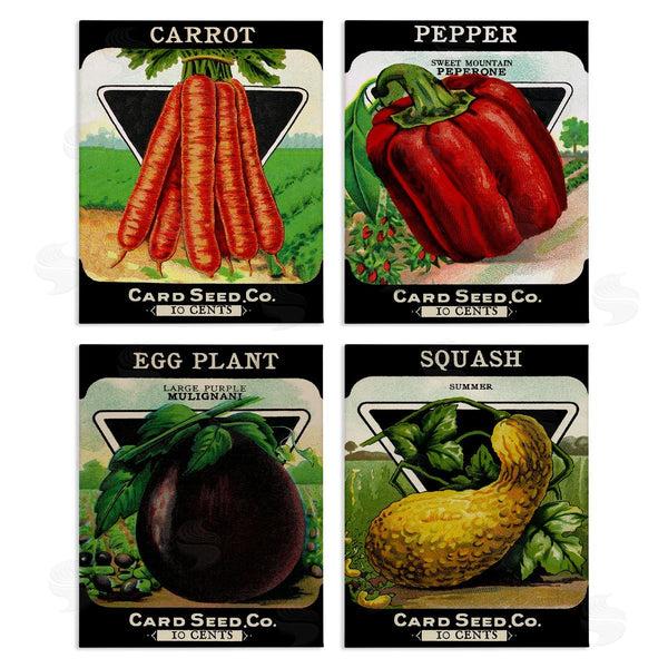 stupell industries Stupell Studio | Vintage Farm Garden Vegetables Wall Art