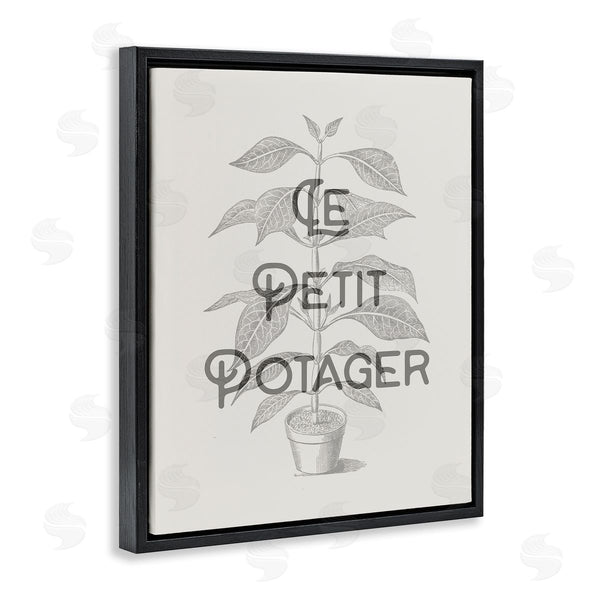 Stupell Industries Stupell Studio | Vintage French Plant Phrase