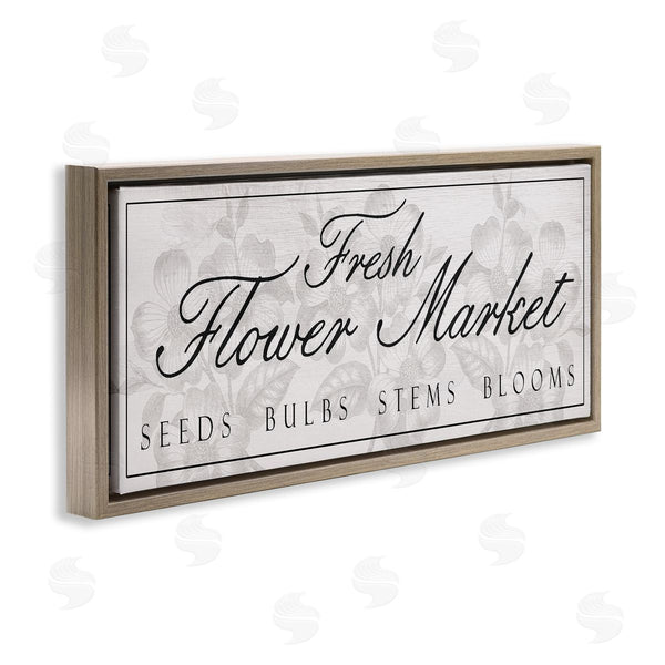 Stupell Industries Stupell Studio | Vintage Fresh Flower Market Wall Art