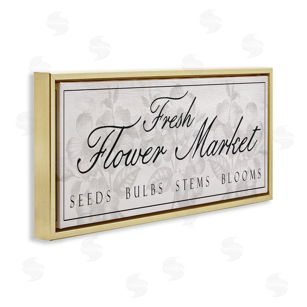 Stupell Industries Stupell Studio | Vintage Fresh Flower Market Wall Art