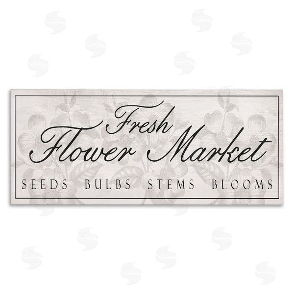 stupell industries Stupell Studio | Vintage Fresh Flower Market Wall Art