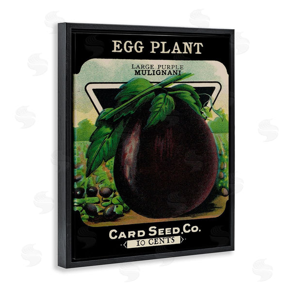 Stupell Industries Stupell Studio | Vintage Garden Eggplant