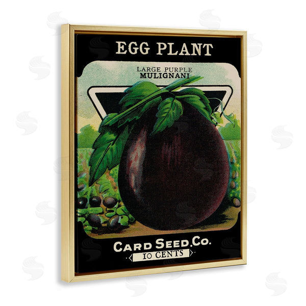 Stupell Industries Stupell Studio | Vintage Garden Eggplant