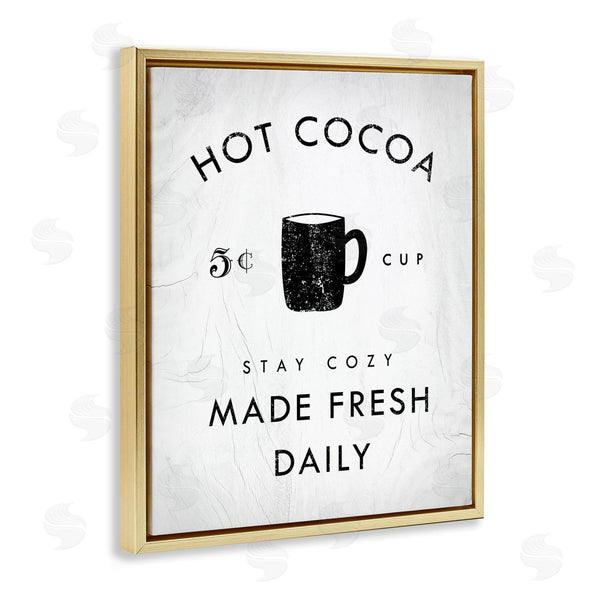 Stupell Industries Stupell Studio | Vintage Hot Cocoa Sign