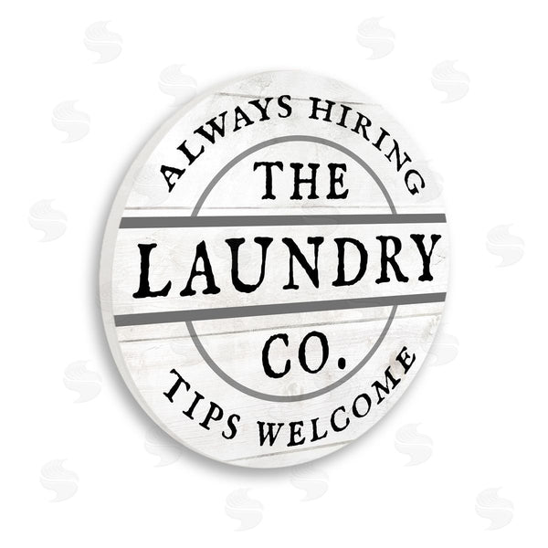 stupell industries Stupell Studio | Vintage Laundry Co. Sign Always Hiring Tips Welcome Wall Art
