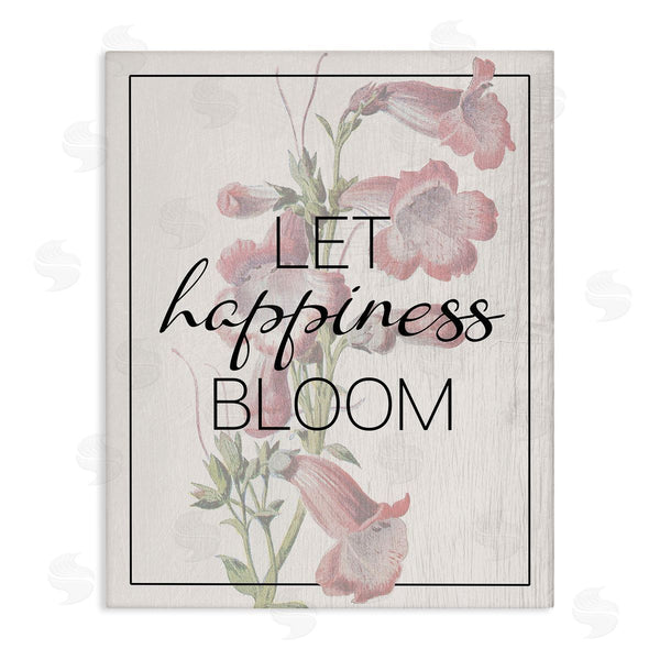 stupell industries Stupell Studio | Vintage Let Happiness Bloom