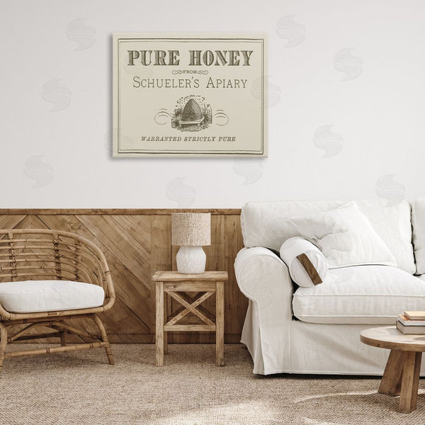 Stupell Industries Stupell Studio | Vintage Pure Honey Wall Art