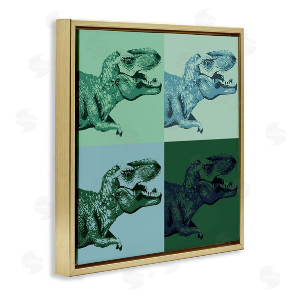 Stupell Industries Stupell Studio | Vintage Roaring T-Rex Dinosaur Wall Art