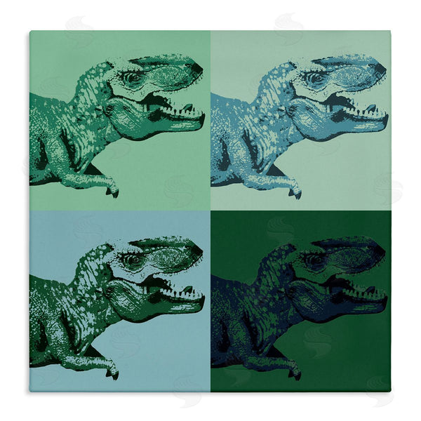 stupell industries Stupell Studio | Vintage Roaring T-Rex Dinosaur Wall Art