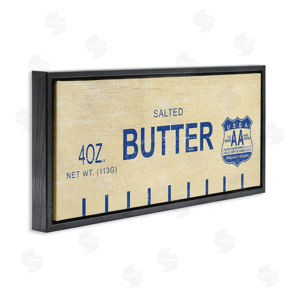 Stupell Industries Stupell Studio | Vintage Salted Butter Wall Art