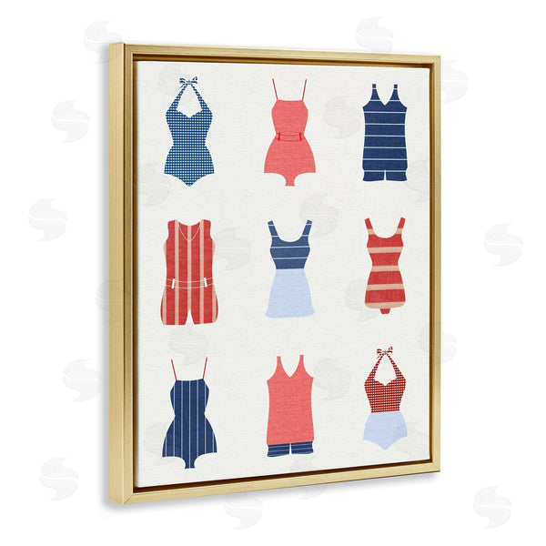 Stupell Industries Stupell Studio | Vintage Swimwear Fashion Wall Art