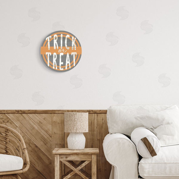 Stupell Industries Stupell Studio | Vintage Trick Or Treat Sign Wall Art