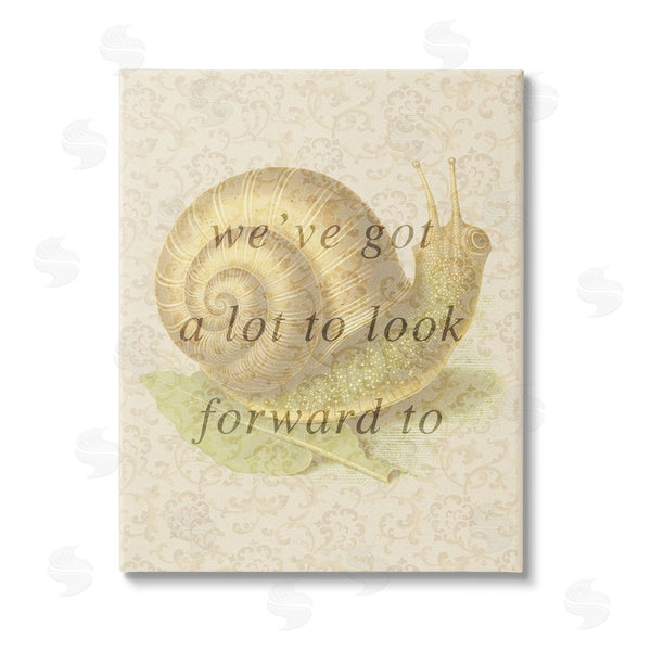 stupell industries Stupell Studio | Vintage Uplifting Snail Wall Art