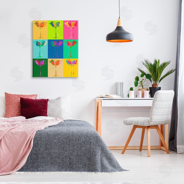 Stupell Industries Stupell Studio | Vivid Cocktail Abstraction Wall Art