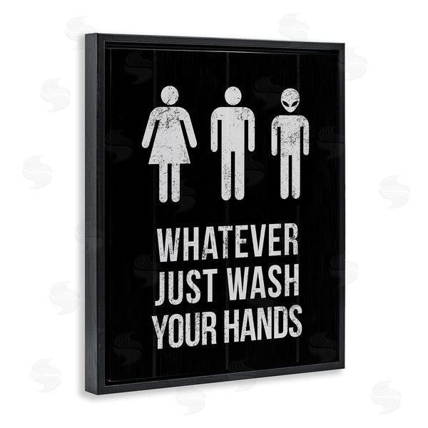 Stupell Industries Stupell Studio | Wash Hands Whatever Alien