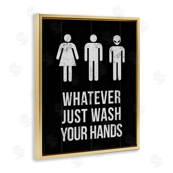 Stupell Industries Stupell Studio | Wash Hands Whatever Alien