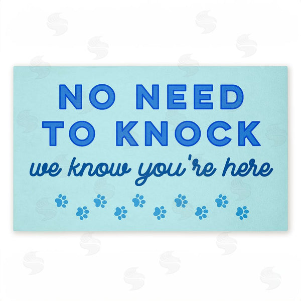 stupell industries Stupell Studio | We Know You're Here Non-Woven Door Mat
