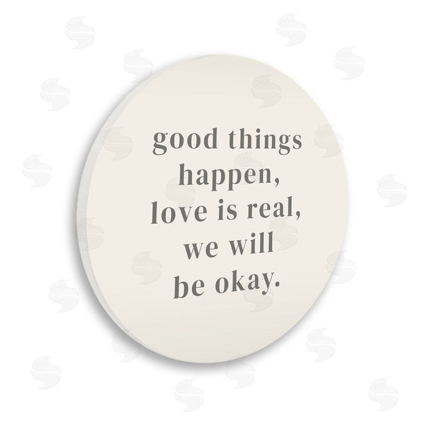stupell industries Stupell Studio | We Will Be Okay Hopeful Encouragement Phrase Text Wall Art