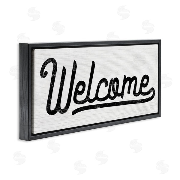 Stupell Industries Stupell Studio | Welcome Sign Whimsical Script