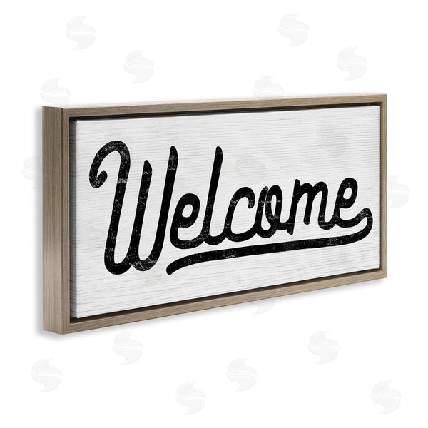 Stupell Industries Stupell Studio | Welcome Sign Whimsical Script