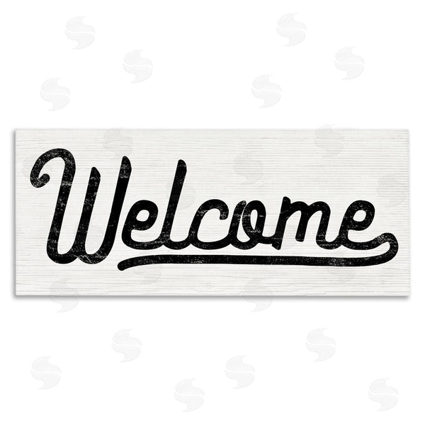 stupell industries Stupell Studio | Welcome Sign Whimsical Script