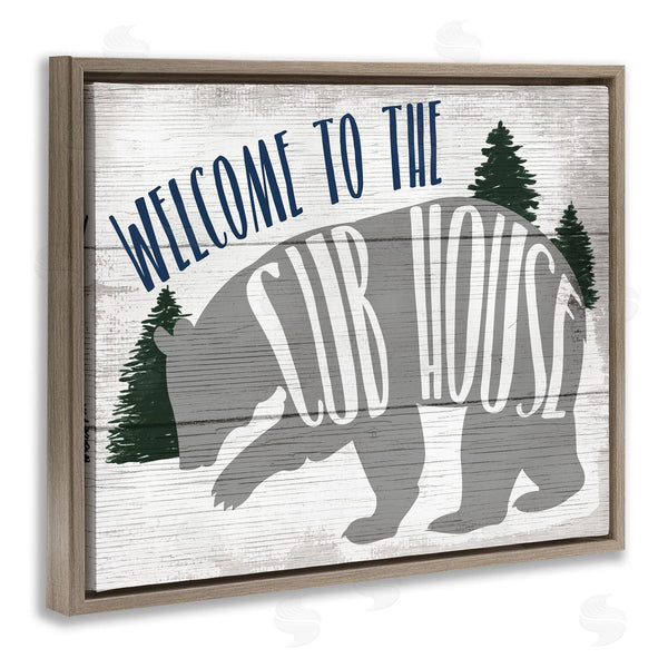 Stupell Industries Stupell Studio | Welcome To The Cub House