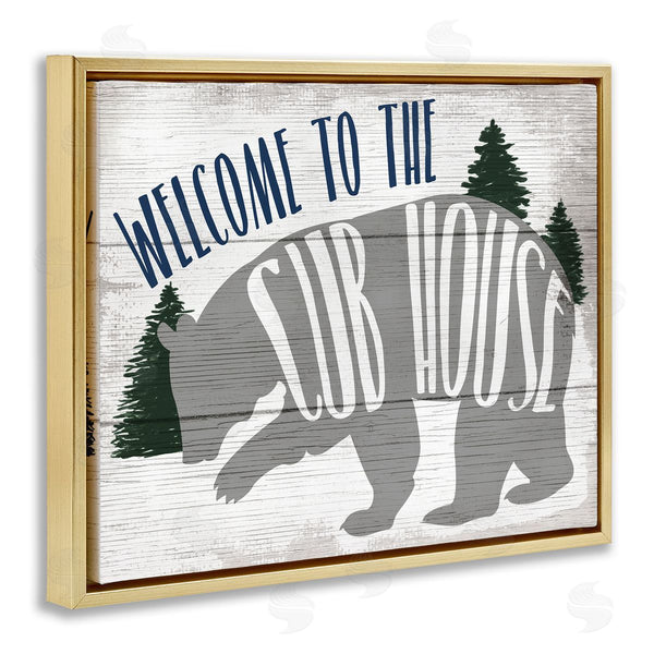 Stupell Industries Stupell Studio | Welcome To The Cub House