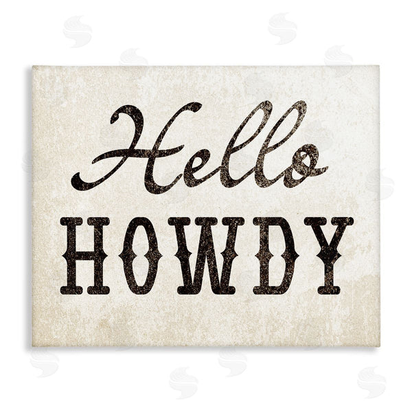 stupell industries Stupell Studio | Western Hellow Howdy Wall Art