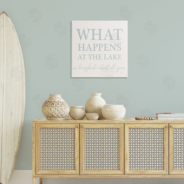 Stupell Industries Stupell Studio | What Happens At Lake Wall Art
