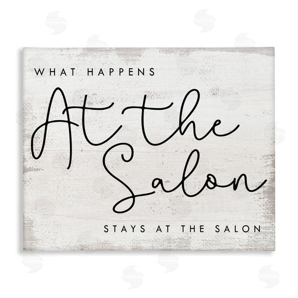 stupell industries Stupell Studio | What Happens at the Salon Phrase Beauty Sentiments