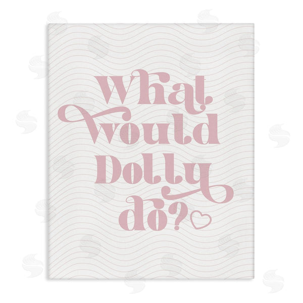stupell industries Stupell Studio | What Would Dolly Do Phrase Wall Art