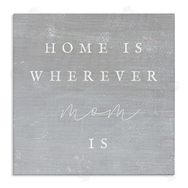 stupell industries Stupell Studio | Where Mom Is Phrase Wall Art