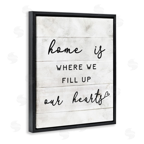 Stupell Industries Stupell Studio | Where We Fill Up Our Hearts