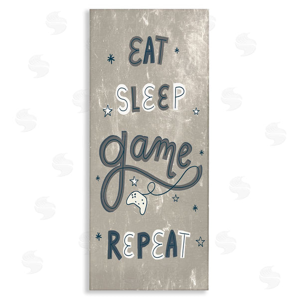 stupell industries Stupell Studio | Whimsical Eat Sleep Game Repeat Stars