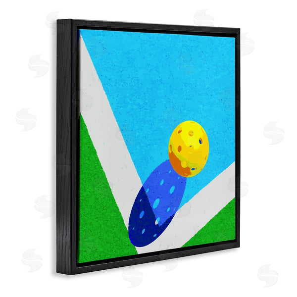 Stupell Industries Stupell Studio | Wiffle Ball Court Abstract Sports Wall Art