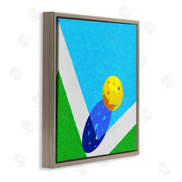 Stupell Industries Stupell Studio | Wiffle Ball Court Abstract Sports Wall Art