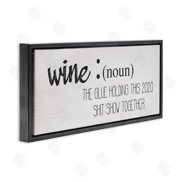 Stupell Industries Stupell Studio | Wine Definition Funny 2020 Drinking Humor