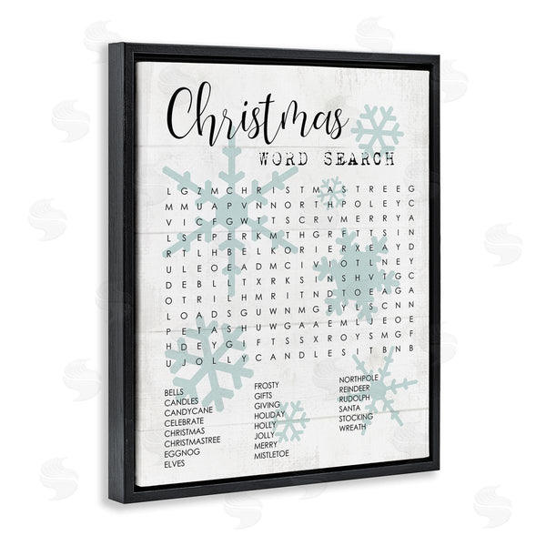 Stupell Industries Stupell Studio | Winter Holiday Word Search Activity