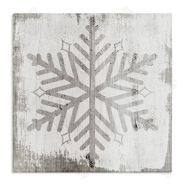 stupell industries Stupell Studio | Winter Nature Snowflake Shape