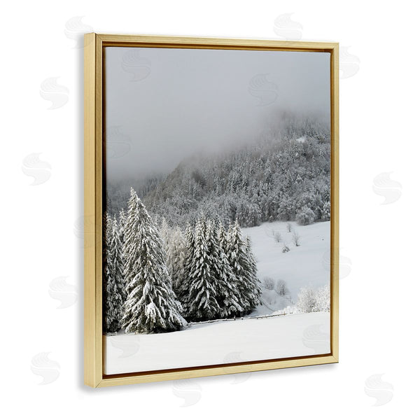 Stupell Industries Stupell Studio | Winter Snowscape Woodland Trees