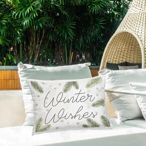 Stupell Industries Stupell Studio | Winter Wishes With Sprigs